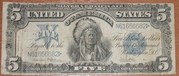 банкнота 5 долларов США 1899 года
