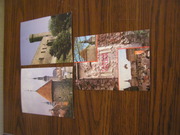 3 почтовые открытки с маркой г. Таллинн,  1987г