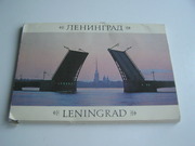 набор Ленинград 22 открытки в обложке.